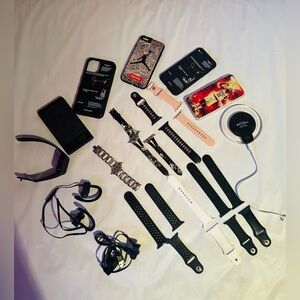 Miscellaneous Smart Watch, Bands, Earbuds, Phone Cases & Portable Charger…. ..